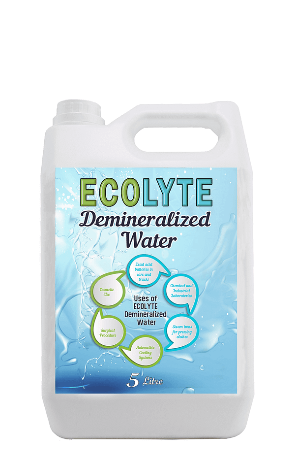 ECOLYTE DE-MINERALIZED WATER