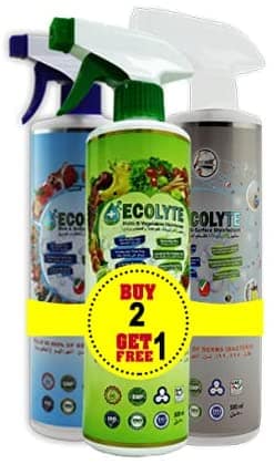 ECOLYTE AL IN ONE DISINFECTANT BUNDLE 500ML 3